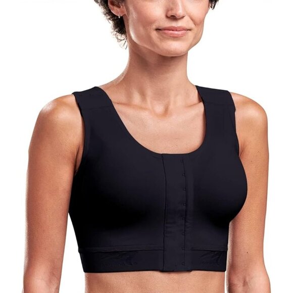 Marena Recovery FlexFit Original Bra style B01G Black 42D/E - Picture 1 of 9